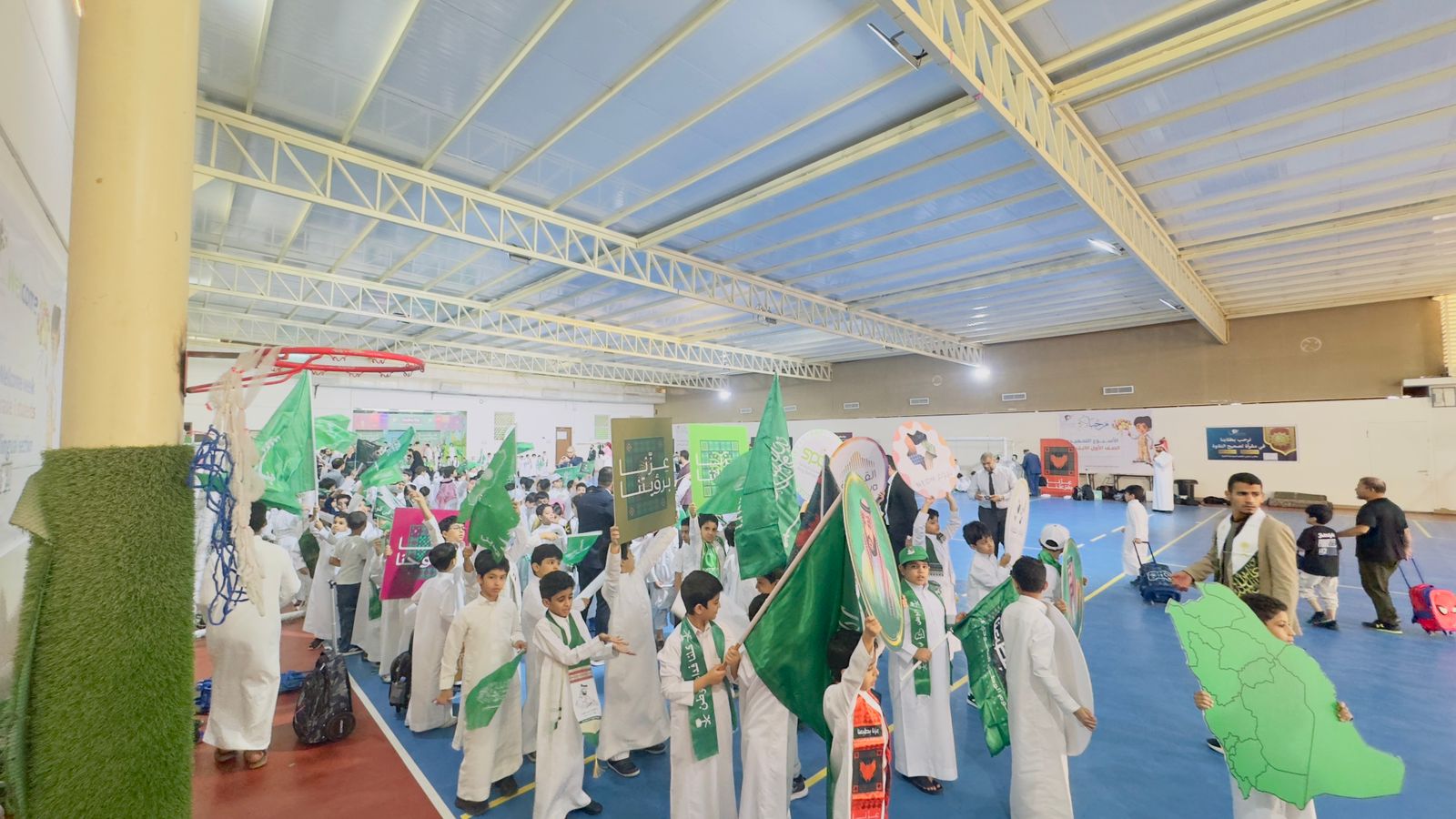 مسيرة اليوم الوطني - بالمرحلة الأولية